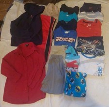 Boys Clothes Size 4/5 Lot Kids XS Nike Old Navy George Dress Shirts Shorts Pants