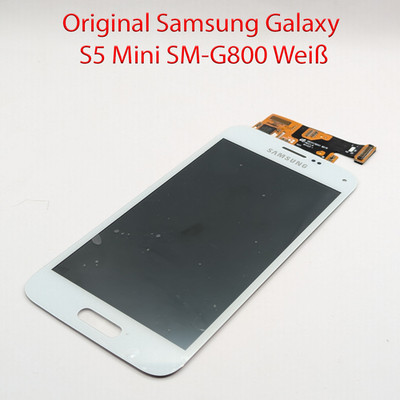 Original Samsung Galaxy S5 Mini SM-G800 Weiß Display Bildschirm Touchscreen