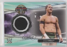 2021 Topps WWE Mat Relics NXT Worlds Collide Aqua /299 Kyle O'Reilly #MR-KR 0jr1