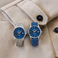 Image of Certina DS-1 Powermatic 80 Blue Dial Automatic Swiss Made C029.807.11.041.02