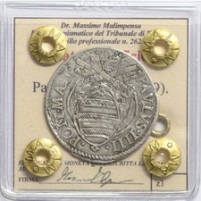 Paolo IV Giulio Alte M&uuml;nzen Preunitarische Staaten Kirchenstaat Papst Rom