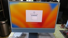 24" iMac, MJV93LL/A, Blue,3.20 GHz Apple M1, 8GB, 256GB SSD