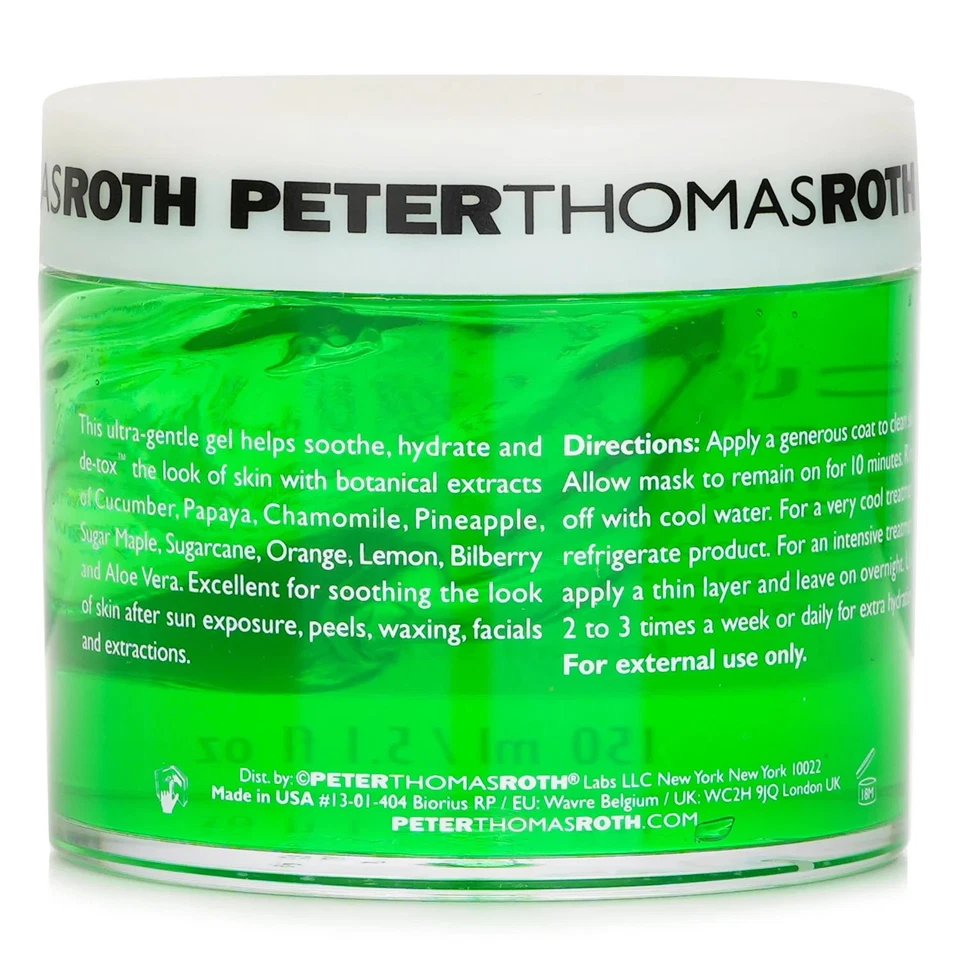 Peter Thomas Roth Cucumber Gel Mask 150ml/5.1oz - Image 3 of 3