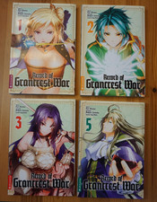Record of Grancrest War Band 1–3 & 5 Manga-Set – Deutsch – Altraverse