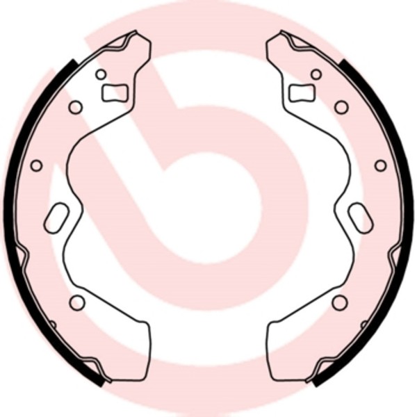 Brembo Bremsbackensatz S 49 520 FüR Mazda Demio DW 16V DW3W DW19-image
