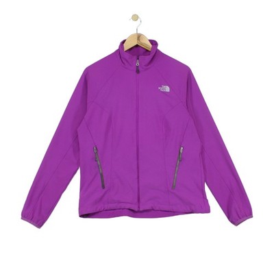 North Face Softshelljacke Damen Größe L lila Outdoor leicht