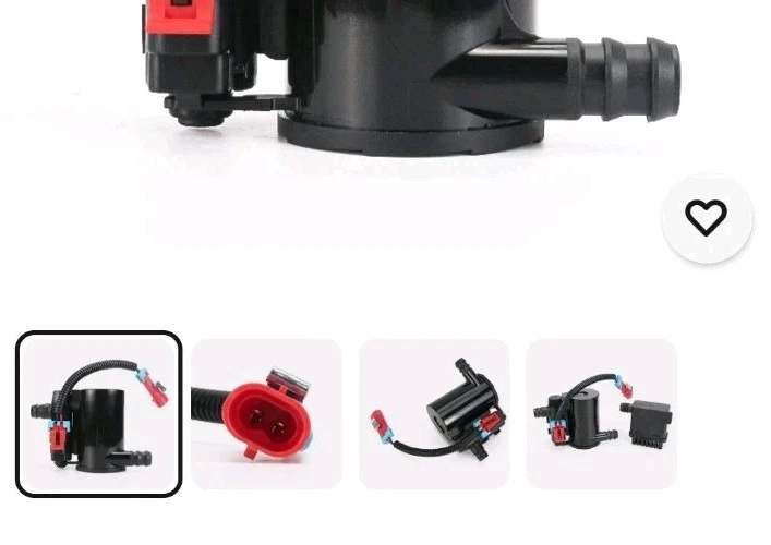 Electroválvula de ventilación de bote de vapor apta para Chevrolet Silverado 1500 2004-2010 Foto 2 de 3