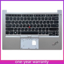 For Lenovo Thinkpad E14 Gen 2 Gen3 Gen4 Palmrest Keyboard No/Backlit Silver New