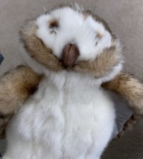 Puppet Folkmanis Barn Owl Hand Puppet 11  Plush Clean Retired EUC plush 9 
