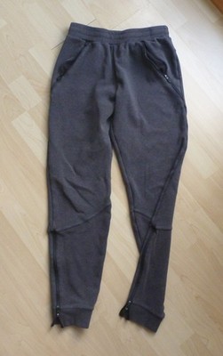 Jogginghose grau mit Reißverschlüssen S / M