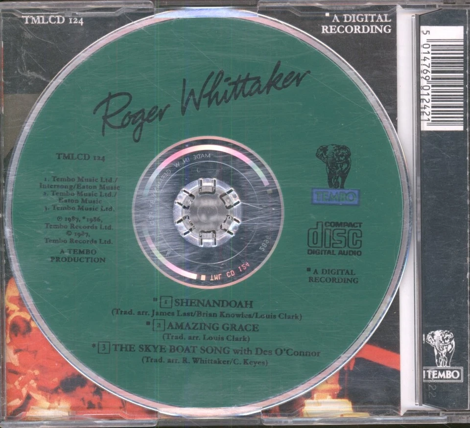 LOUIS CLARK SHENANDOAH CD 3 track CD single (TMLCD124) EUROPE TEMBO 1987 - Image 2 of 2