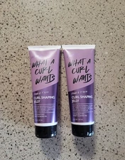 2 CURLTRIX What A Curl Wants Curl Shaping Jelly Crunch Free 8oz Ea SEALED HTF 