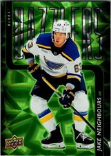 2025-26 Upper Deck Series 1 Hockey Jake Neighbours Dazzlers Insert Green #DZ-47
