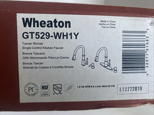 Pfister GT529-WH1Y Wheaton 1 Griff herunterziehbare Küchenarmatur Toskanische Bronze Neu - Bild 9 von 10