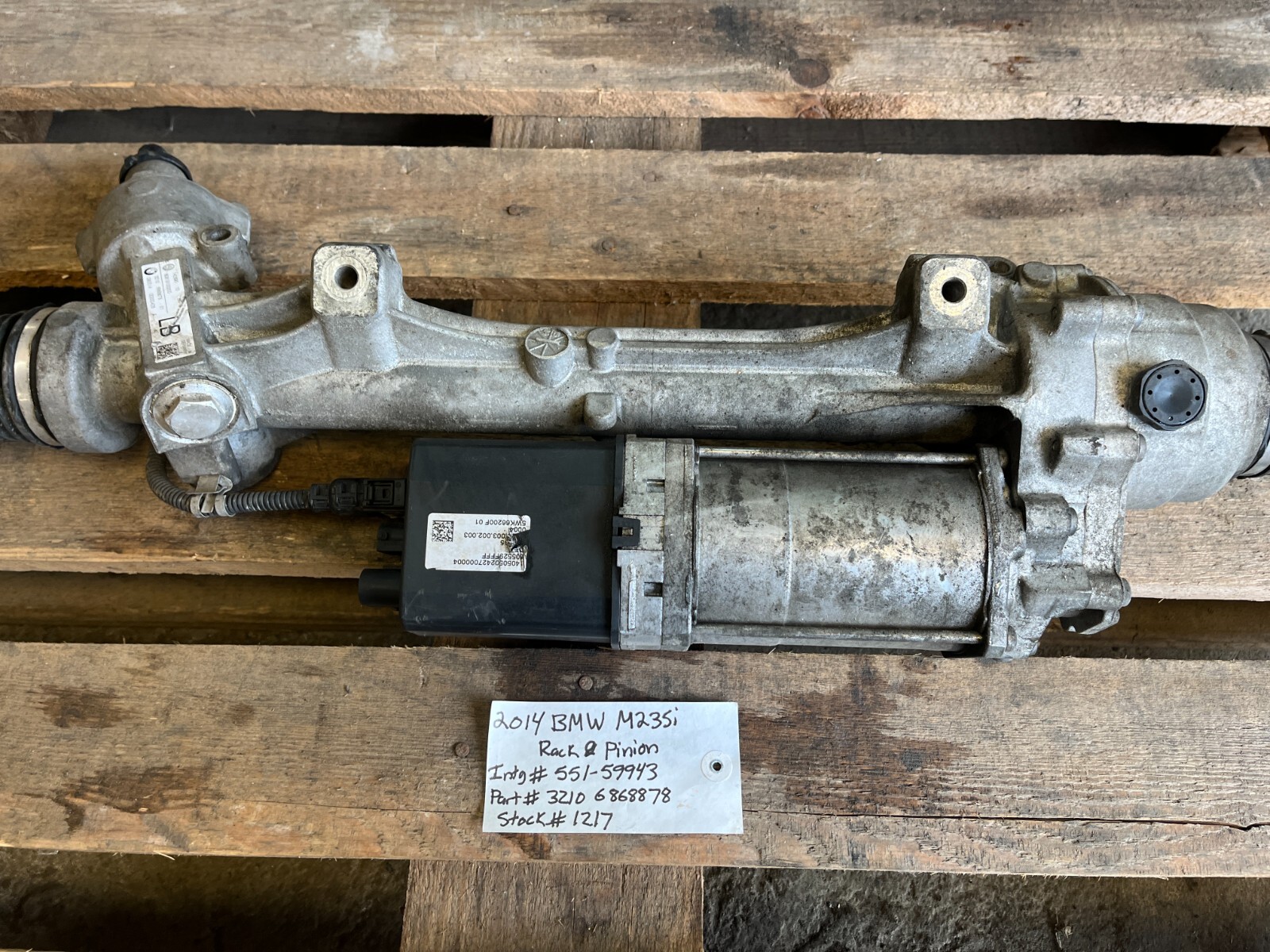 Steering Rack of BMW Serie 2 Coupe (f22) M235i 11.13 - 12.16 