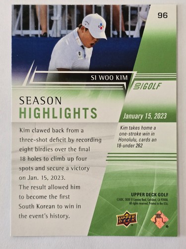 2024 Upper Deck Golf Base--You pick...Complete Your Set! - Bild 90 von 96