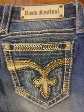 Ladies Rock Revival Shorts Size 27x7