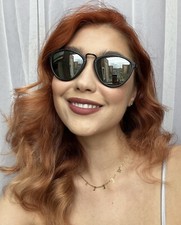 New PAUL SMITH Mirrored Women's Sunglasses PM826 54mm Black Y78  .