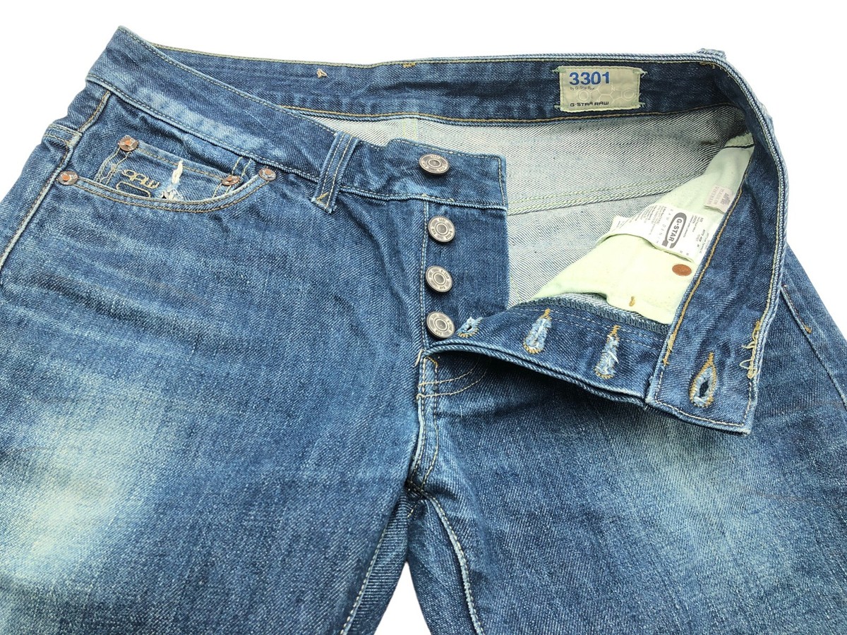 G-STAR RAW Jeans 3301 Low Tapered Men Size W30 L32 | eBay