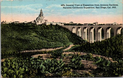 PC View Exposition From Arizona Gardens Panama-California San Diego, California
