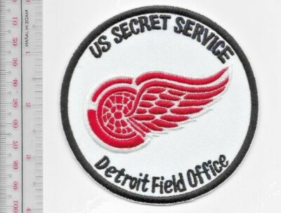 US SS Michigan Detroit Secret Service Field Office Red Wings Agent NO TARIFF
