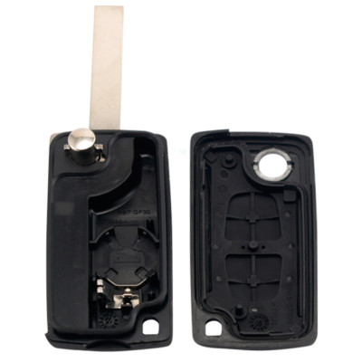 Ricambio Chiave Per Telecomando Peugeot 207 307 407 3008 5008 Guscio Con Lama A 3 Tasti 8051739693447 - Foto 11