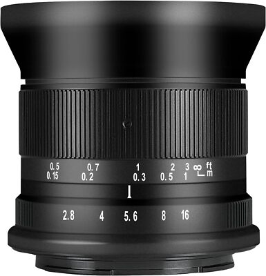 7Artisans 12mm F2.8 II APS-C Lens for Canon EOS-M RF Fuji X Sony E Nikon Z Mount