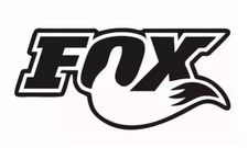 Fox Shocks Motocross Bike Vinyl Die Cut Car Decal Sticker Fox Tail Racing - 01