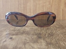 VINTAGE RODENSTOCK PANAMA OVAL ACETATE SUNGLASSES GLASS LENS GERMANY MADE K194