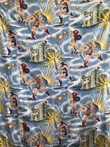 He-Man Skeletor Master of The Universe Single Quilt Cover Cotton VERY RARE - Picture 19 of 19