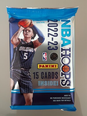 2022-23 Panini NBA Hoops Winter Blaster Pack 15 Basketball Cards; Paolo Banchero