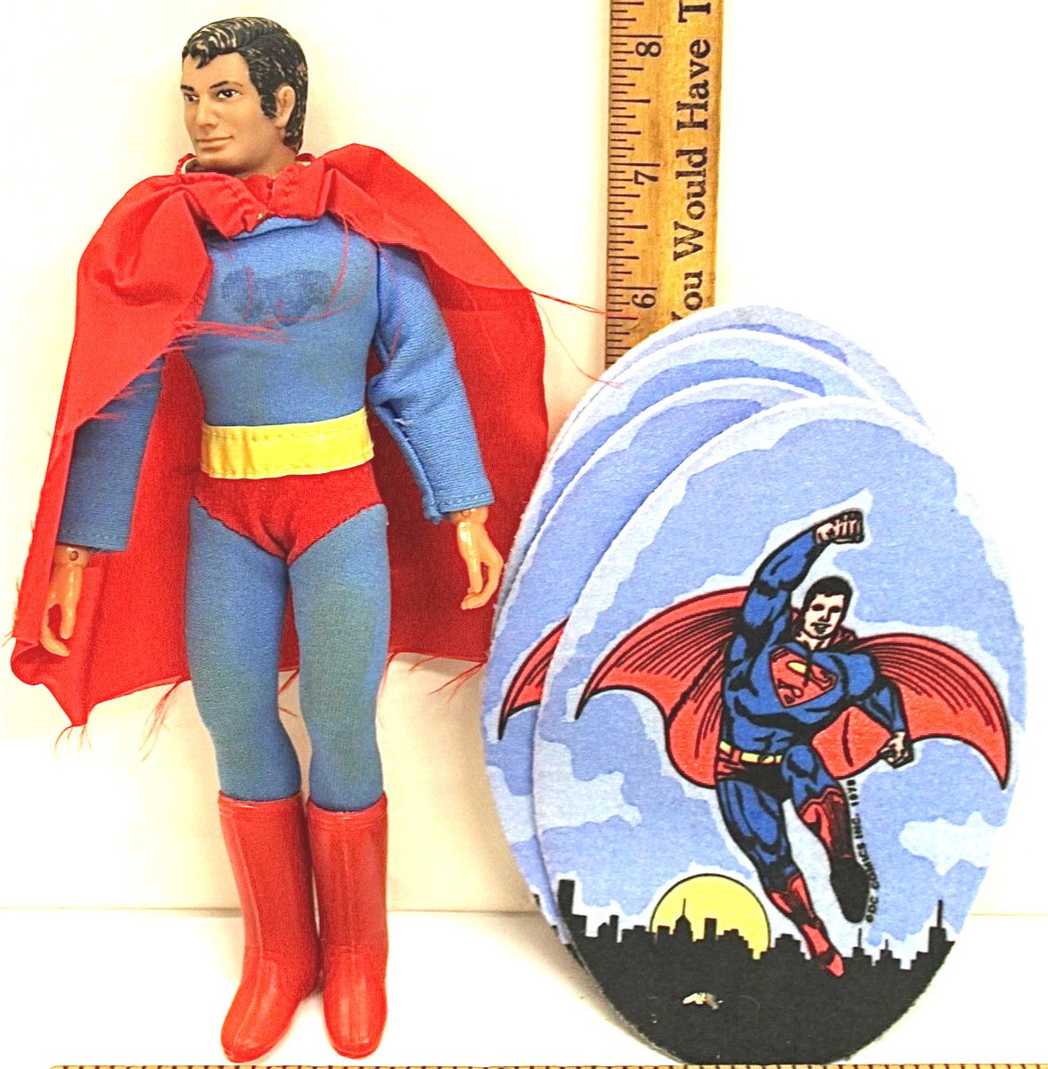 Vintage 1974 Mego Superman Action Figure 8