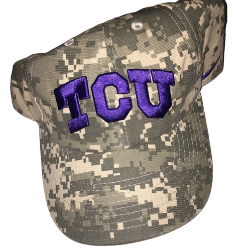 Men's Nike Purple TCU Horned Frogs Aero True Baseball Performance Fitted Hat