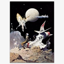 Vintage Print 122- Encounter