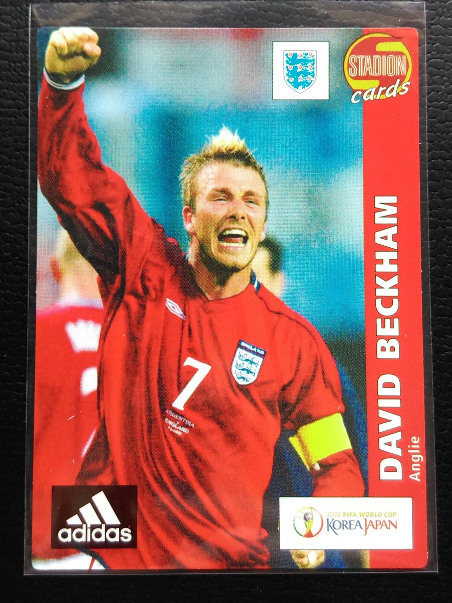 2002 David Beckham Stadion World Stars #455 England Fifa World cup 1of1000  | eBay