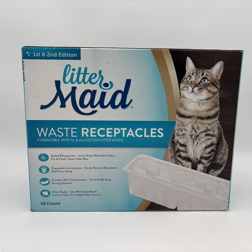 LitterMaid Waste Receptacles 18 count 1st 2nd Edition Litter Box eBay