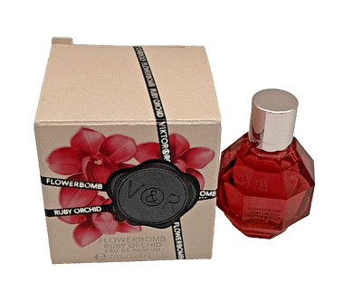 NIB Viktor & Rolf Flowerbomb Ruby Orchid Eau de Parfum 0.24fl oz 7ml Dabber Mini