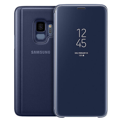 Original Samsung Clear View Standing Cover für Samsung Galaxy S9   Blau
