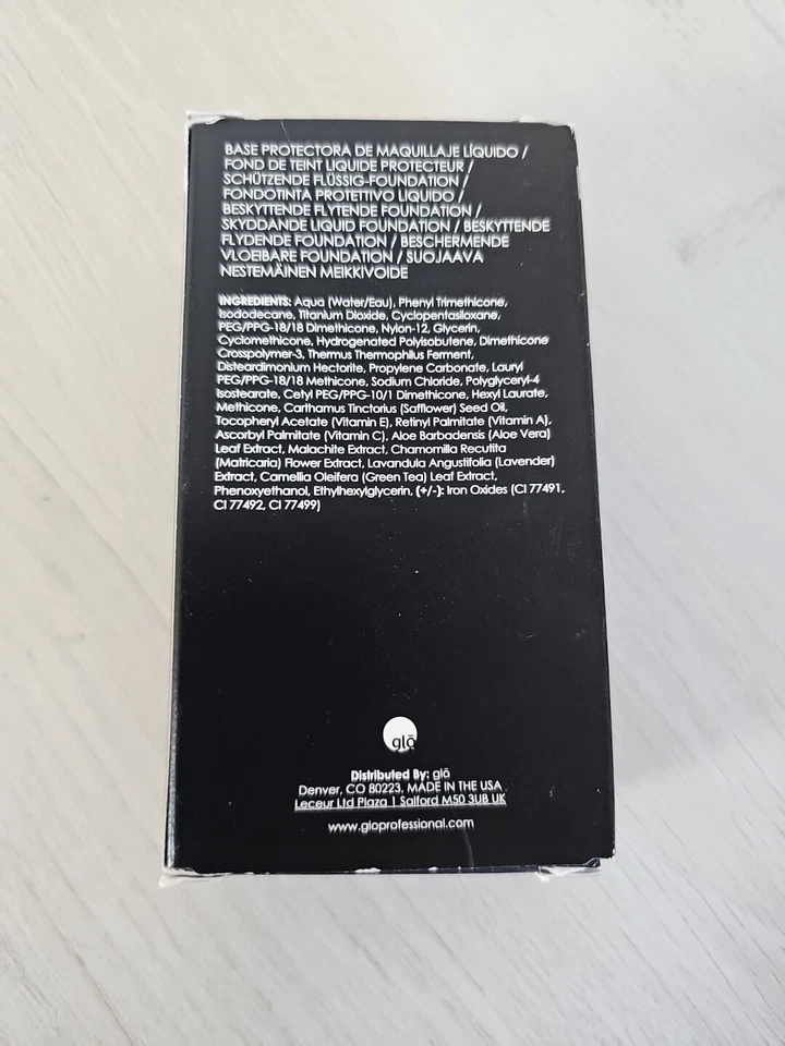 Glo Minerals Protective HONEY Liquid Foundation Satin II 1.4 oz 40 ML - Image 3 of 4