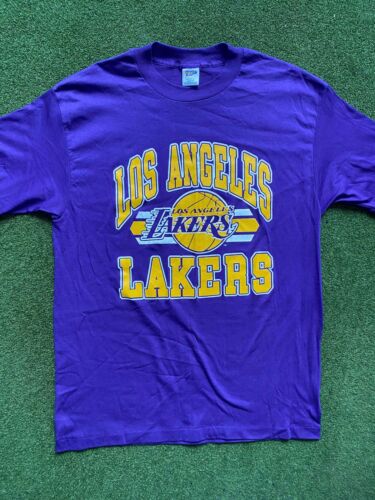 lata 80. Los Angeles Lakers - Vintage t-shirt NBA (XL) - Zdjęcie 1 z 1