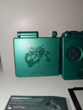 Replacement Shell for Nintendo GBA Game Boy Advance SP Shell Green Rayquaza