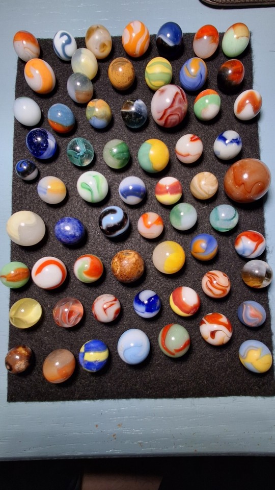 Vintage Marbles Marble King, Vitro, Peltier, Master, Akro, Agate