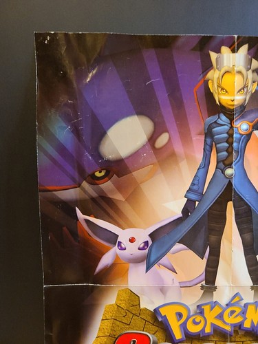 Nintendo Pokémon Colosseum Pre Release / Pre Order Poster; Used; Rare - Picture 2 of 15