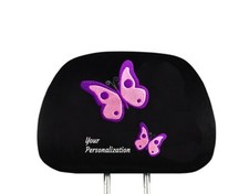 Custom Butterfly Print Car Seat Headrest Cover For Truck Suv 1 Pc For Vw Custom Butterfly Print Car Seat Headrest Cover For Truck Suv 1 Pc For Vw