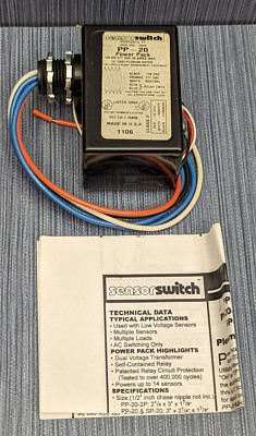 Sensor Switch PP20 Contractor Select Power Pack Relay Circuit Protection 120/277