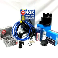 Japan Cap-Rotor-NGK Wires-Spark Plug PCV Kit 92-93 Honda Accord  LX DX EX