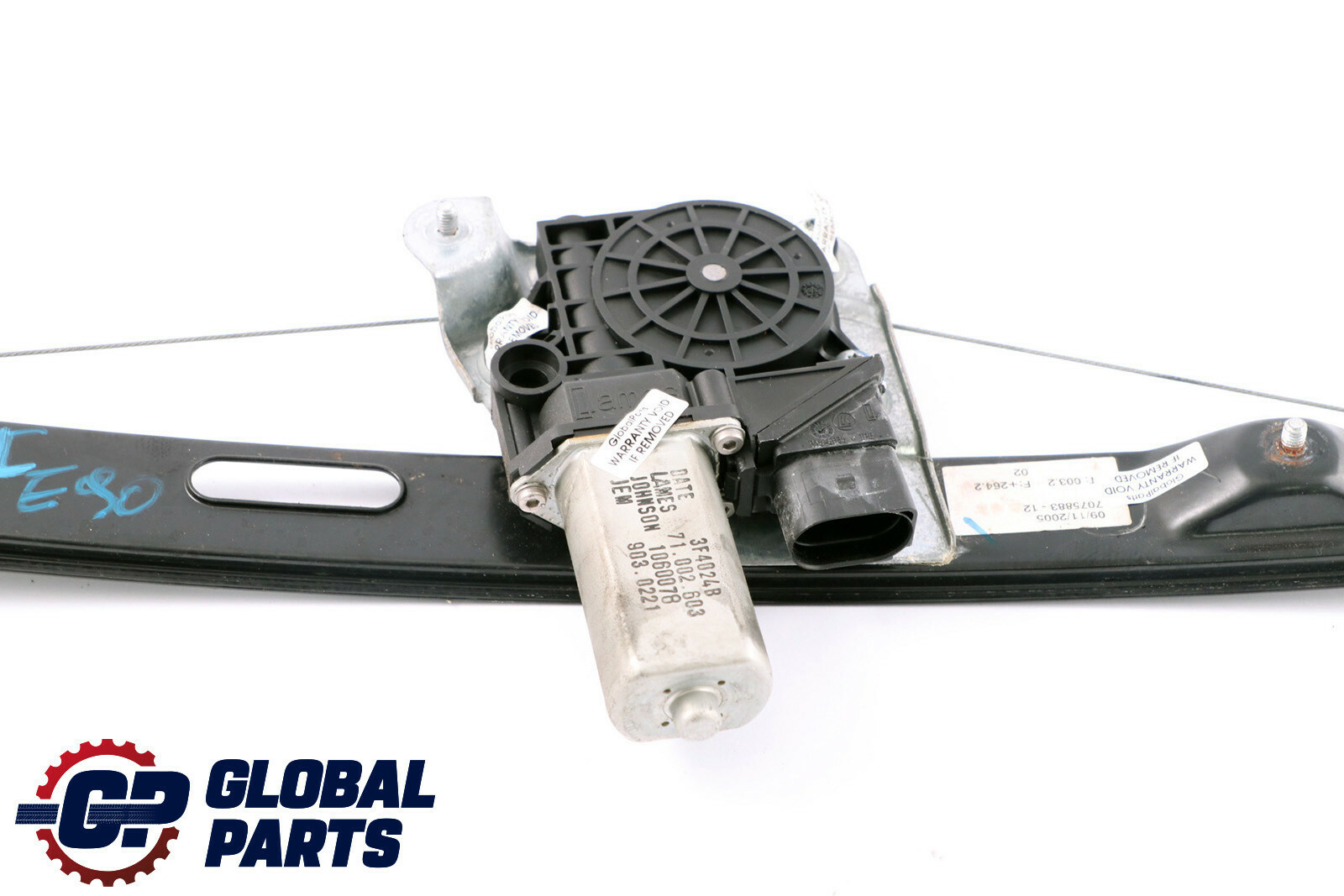 BMW 3 Series E90 E91 Rear Left Window Lifter Electric Motor Regulator