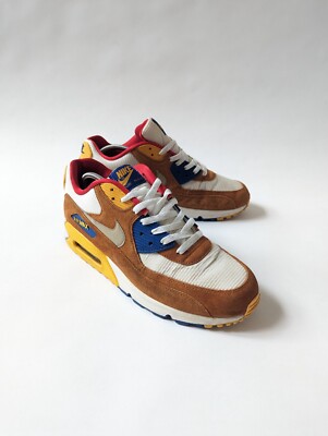 Chaussures Nike Air Max 90 PRM x ATMOS 2015 en daim 700155-107