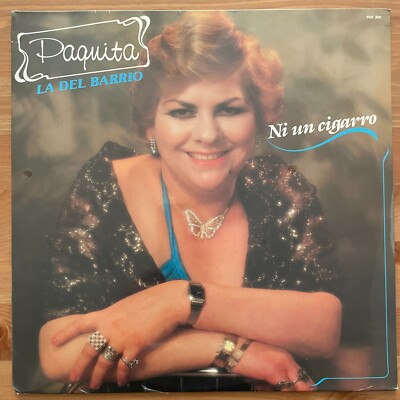 PAQUITA LA DEL BARRIO Ni Un Cigarro SEALED NEW LP MEXICO 1988