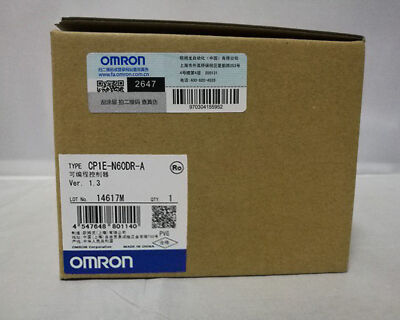 ONE NEW IN BOX   Programmable Controller CP1E-N60DR-A PLC 1 year warranty #W1